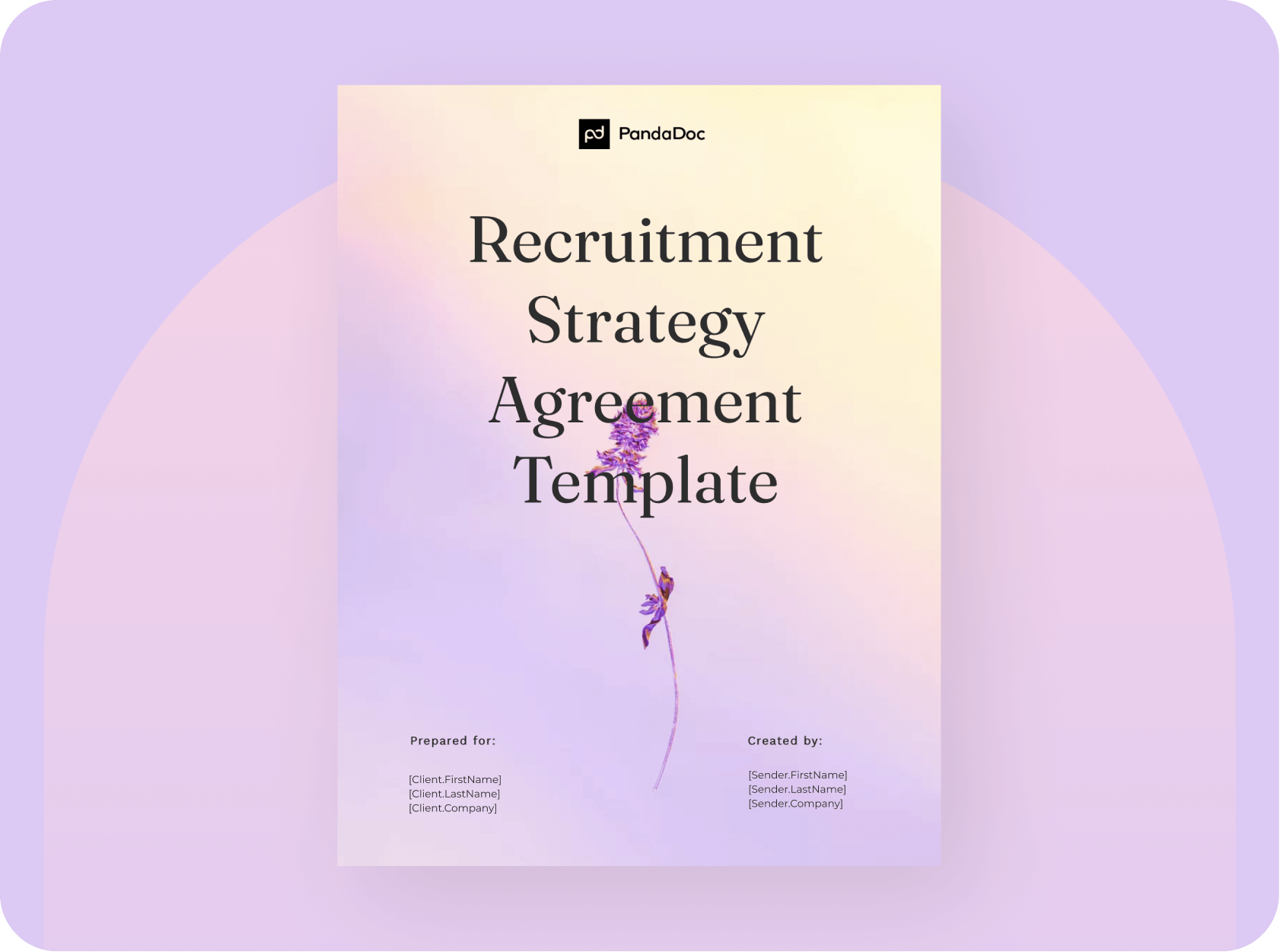 Recruitment Strategy Agreement Template PandaDoc