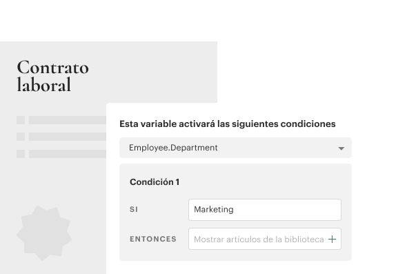Employment Contract Conditions ES