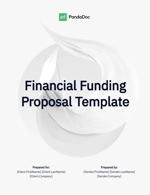 Financial Funding Proposal Template