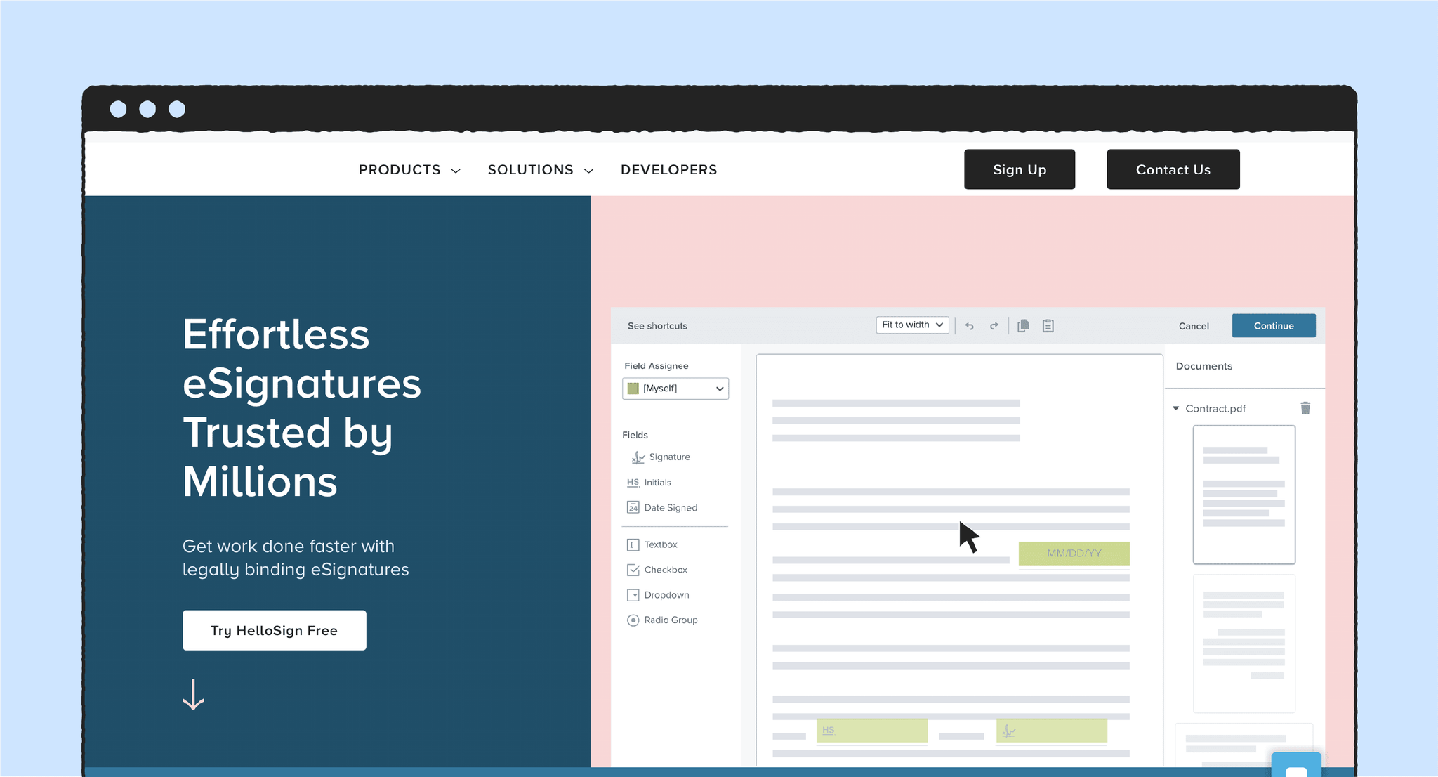 Image from PandaDoc competitors: Is there a better document workflow solution?