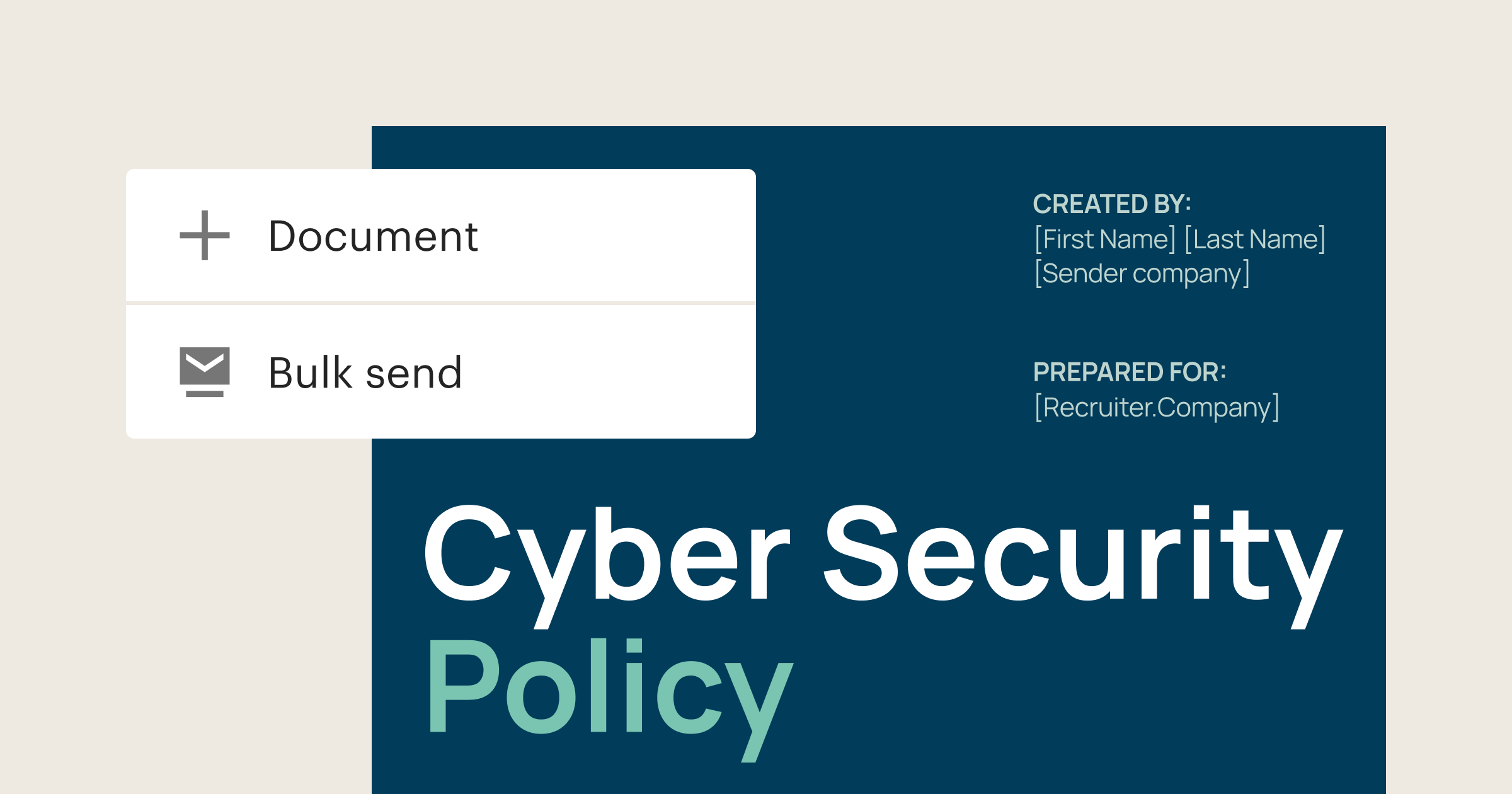 Featured: Mastering policy distribution with PandaDoc’s Bulk Send feature