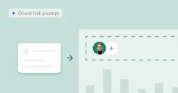 AI prompt for customer churn risk