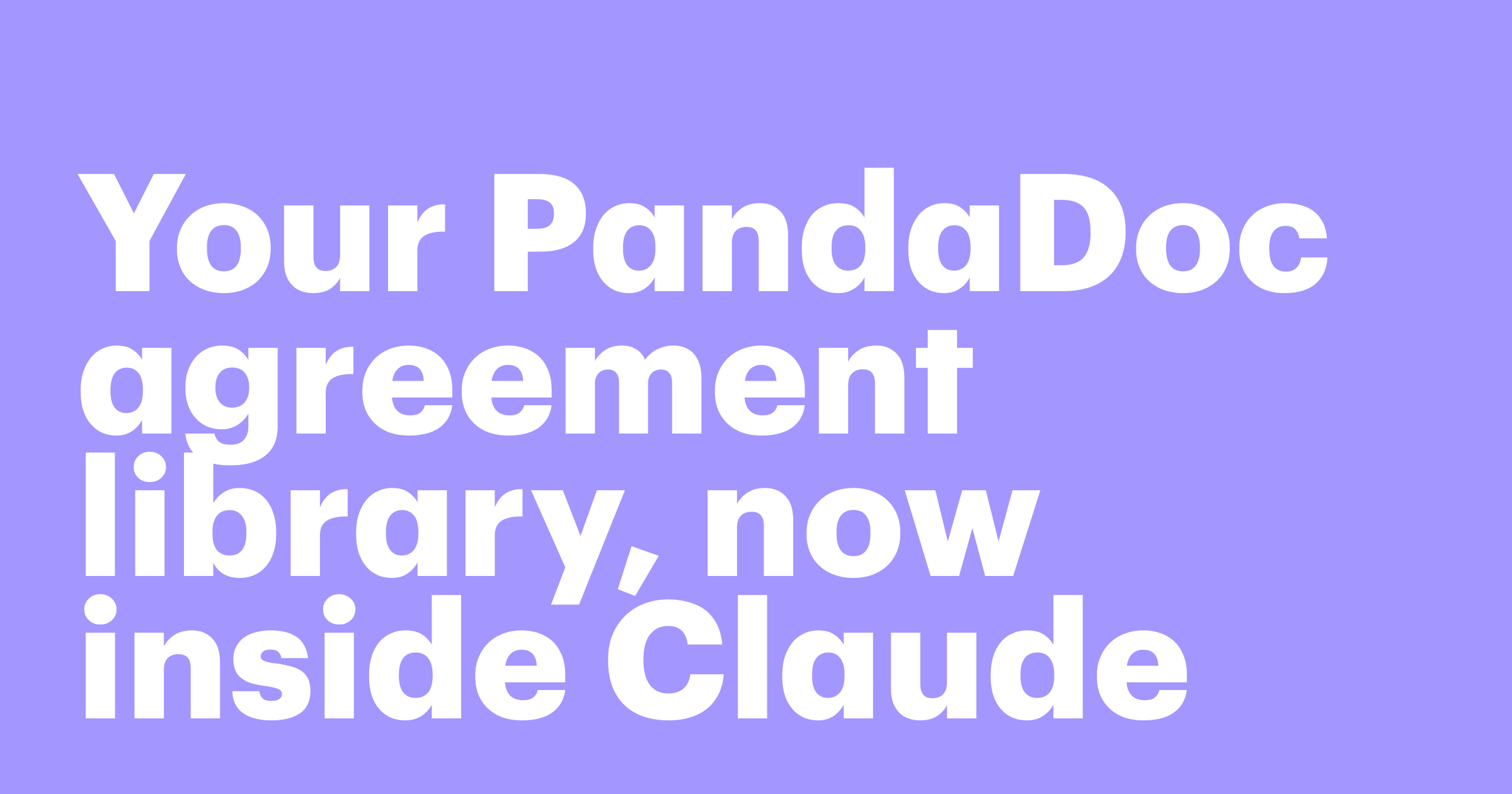PandaDoc Claude Connector