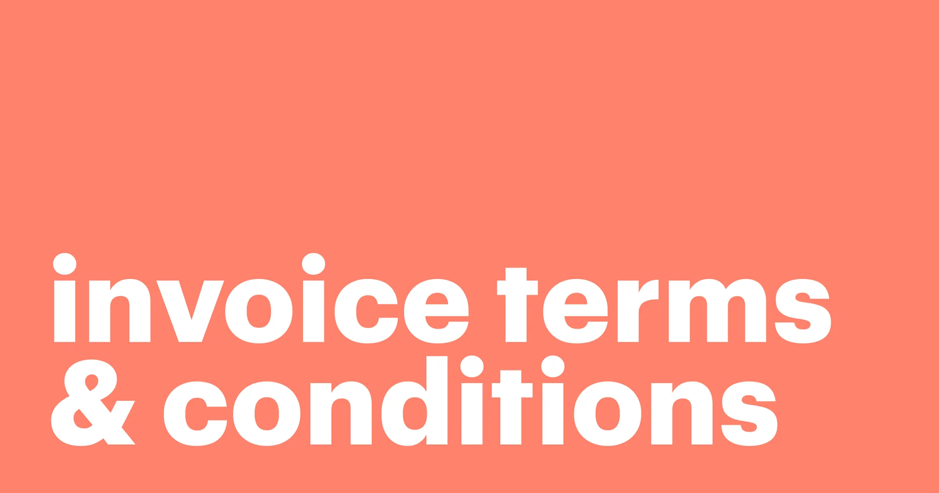 Featured: 15+ invoice terms and conditions examples (with template)