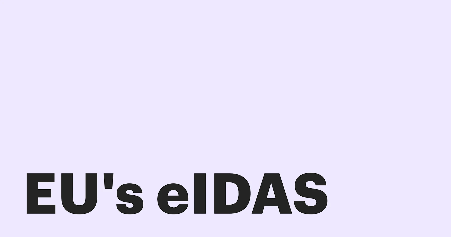 Featured: What is eIDAS, and why does it matter for digital contracts?