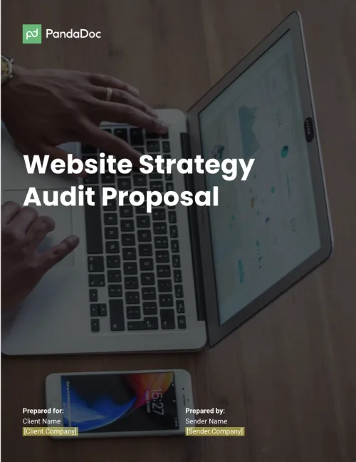 Website Strategy Audit Proposal Template