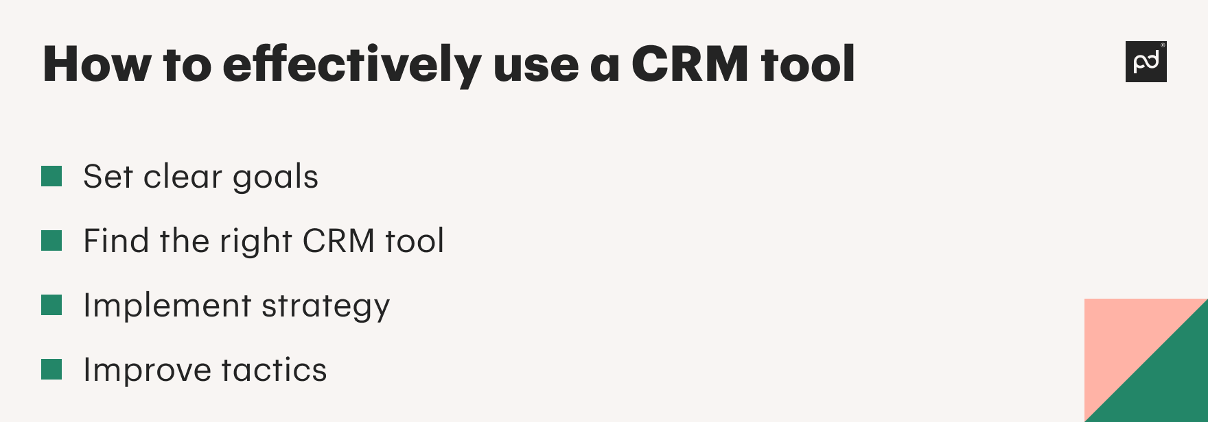 Image from What type of companies use a CRM? Strategies and use cases