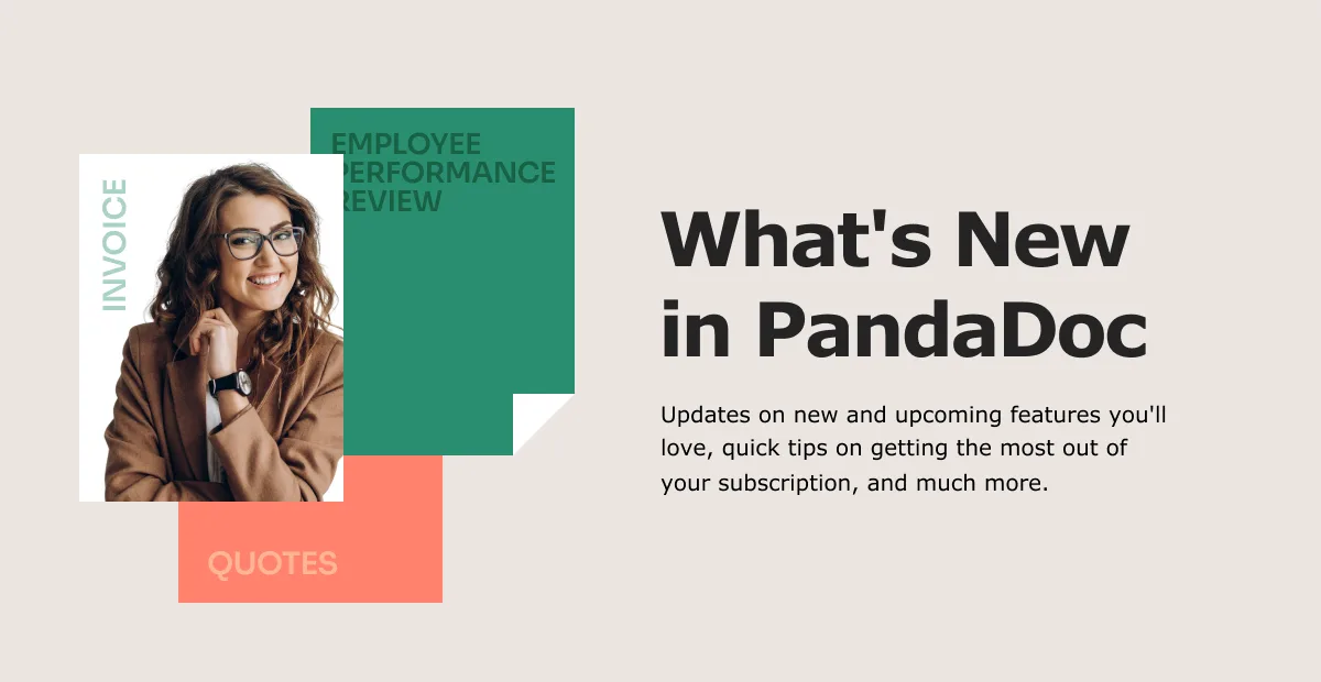 Featured: What's New in PandaDoc – September 2023