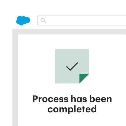 Never leave Salesforce