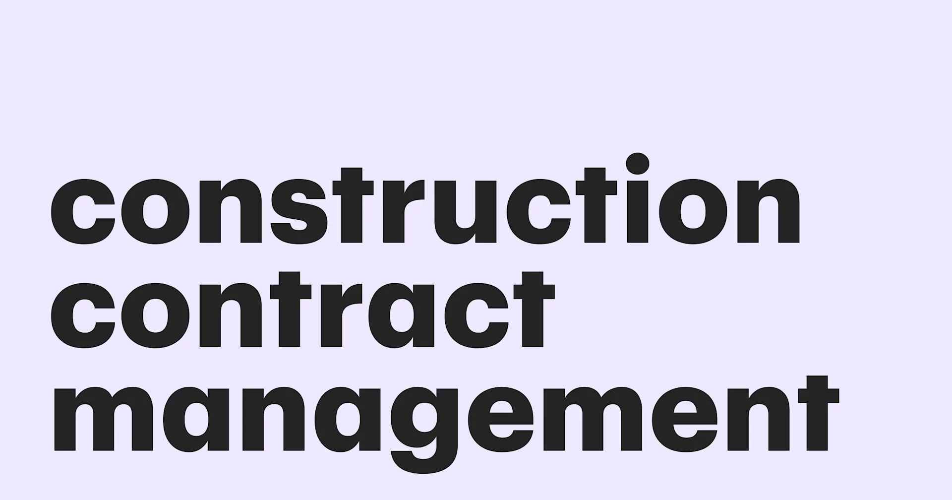 Featured: How to use contract management software to manage construction contracts