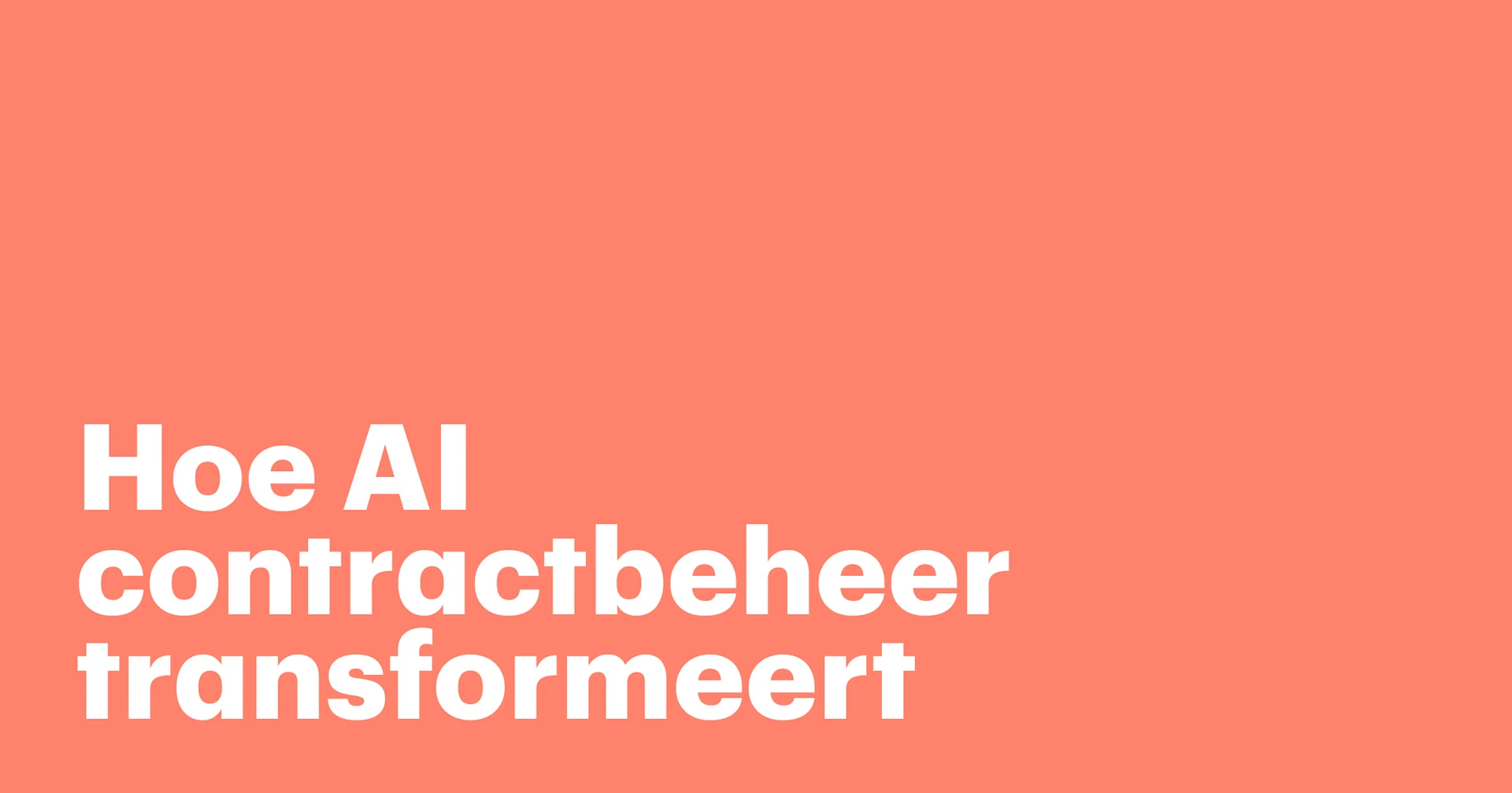 Featured: Contract AI: How AI is transforming contract management