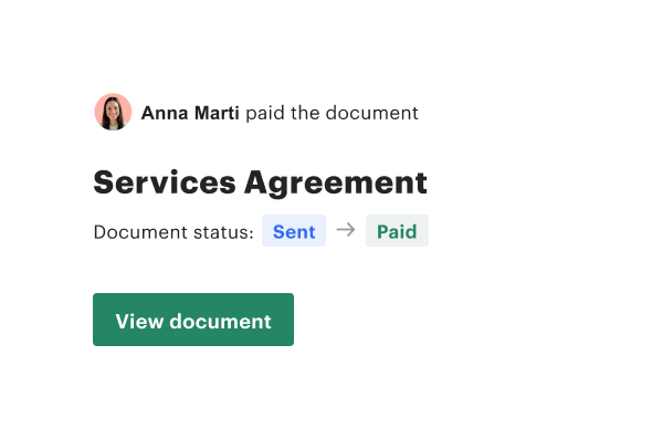 Payments Email Notifications