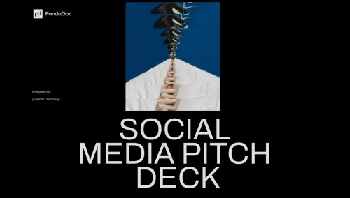 Social Media Pitch Deck