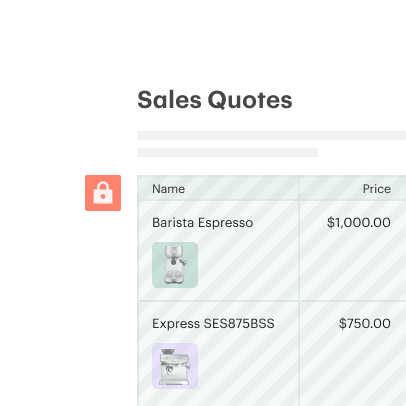 Help reps streamline quotes and proposals