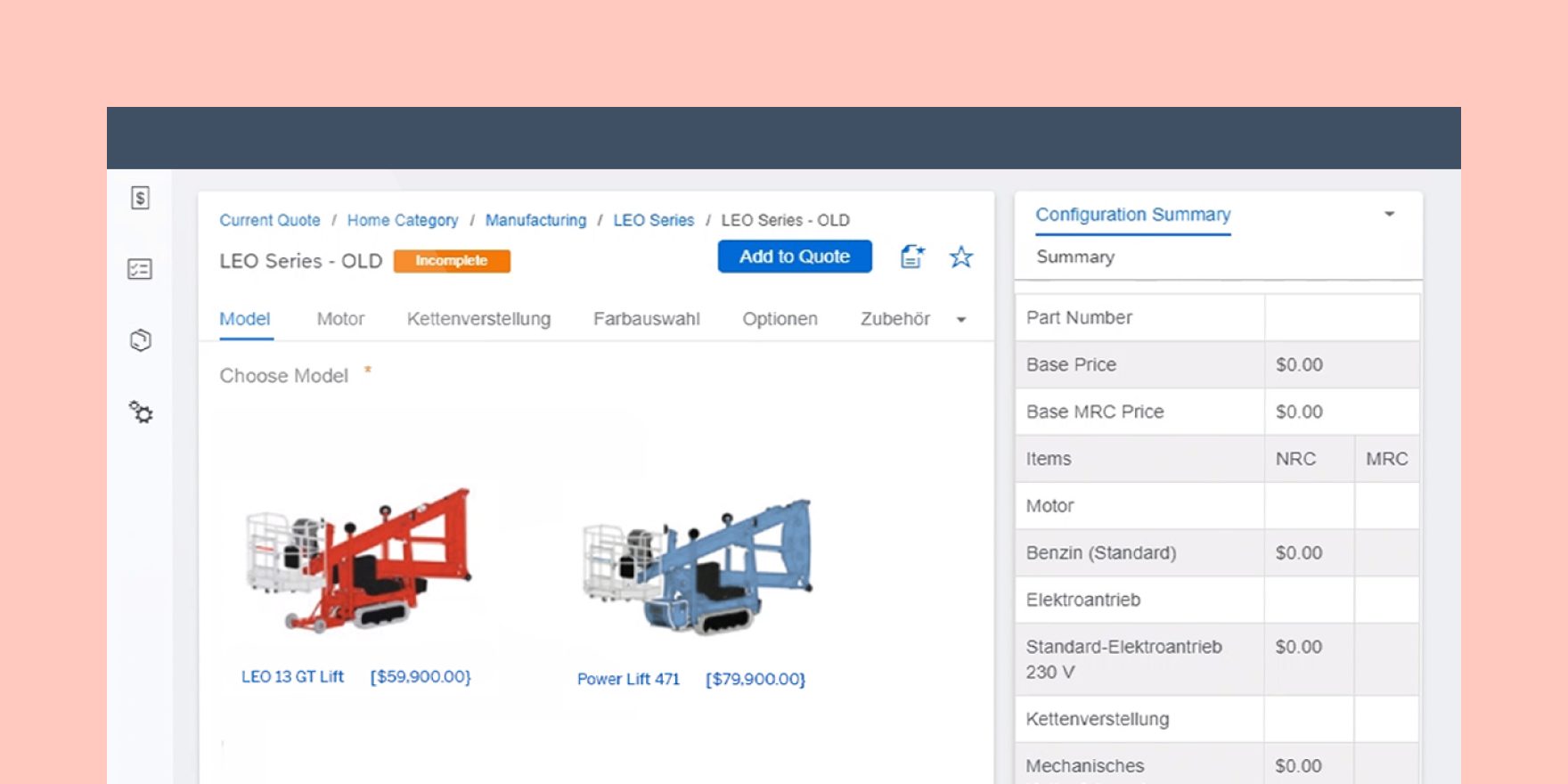 SAP CPQ for small business