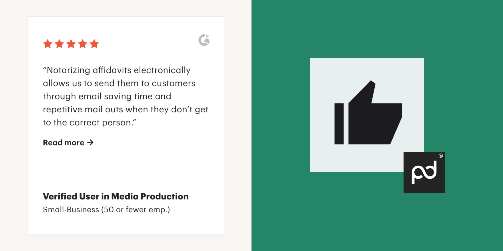 Real customers. Real results.