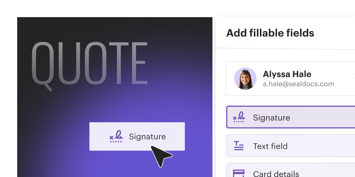 Electronic Signatures - customize feature - GRASXLWxHuDb1Y7t2UEup