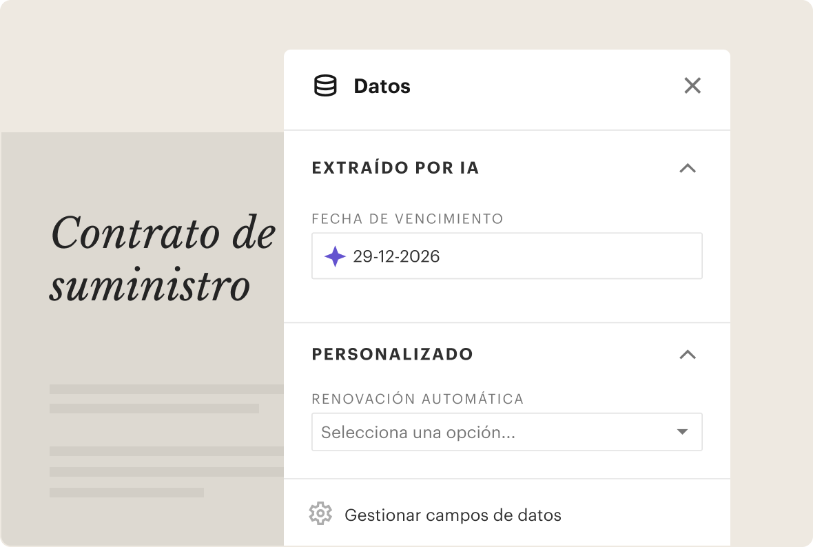 Manage AI Extracted Data