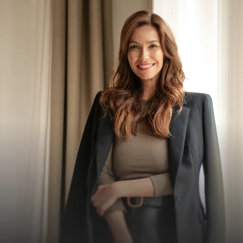 Woman in blazer
