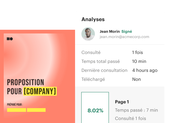 Contract Analytics Website FR
