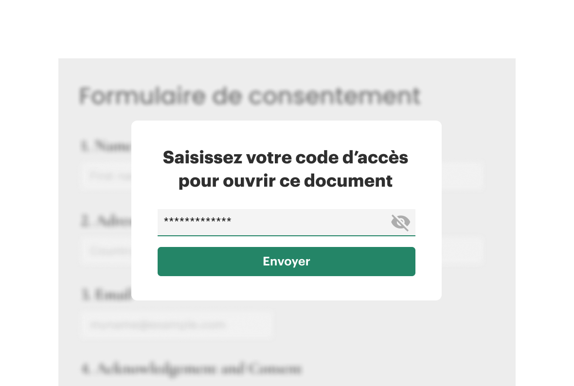 Verification Password