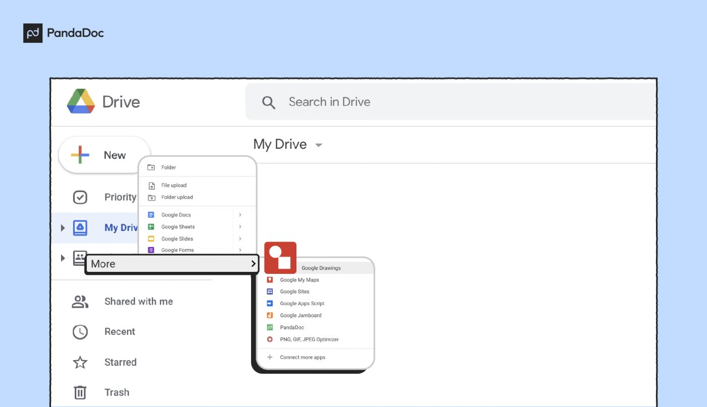 Access Google Draw