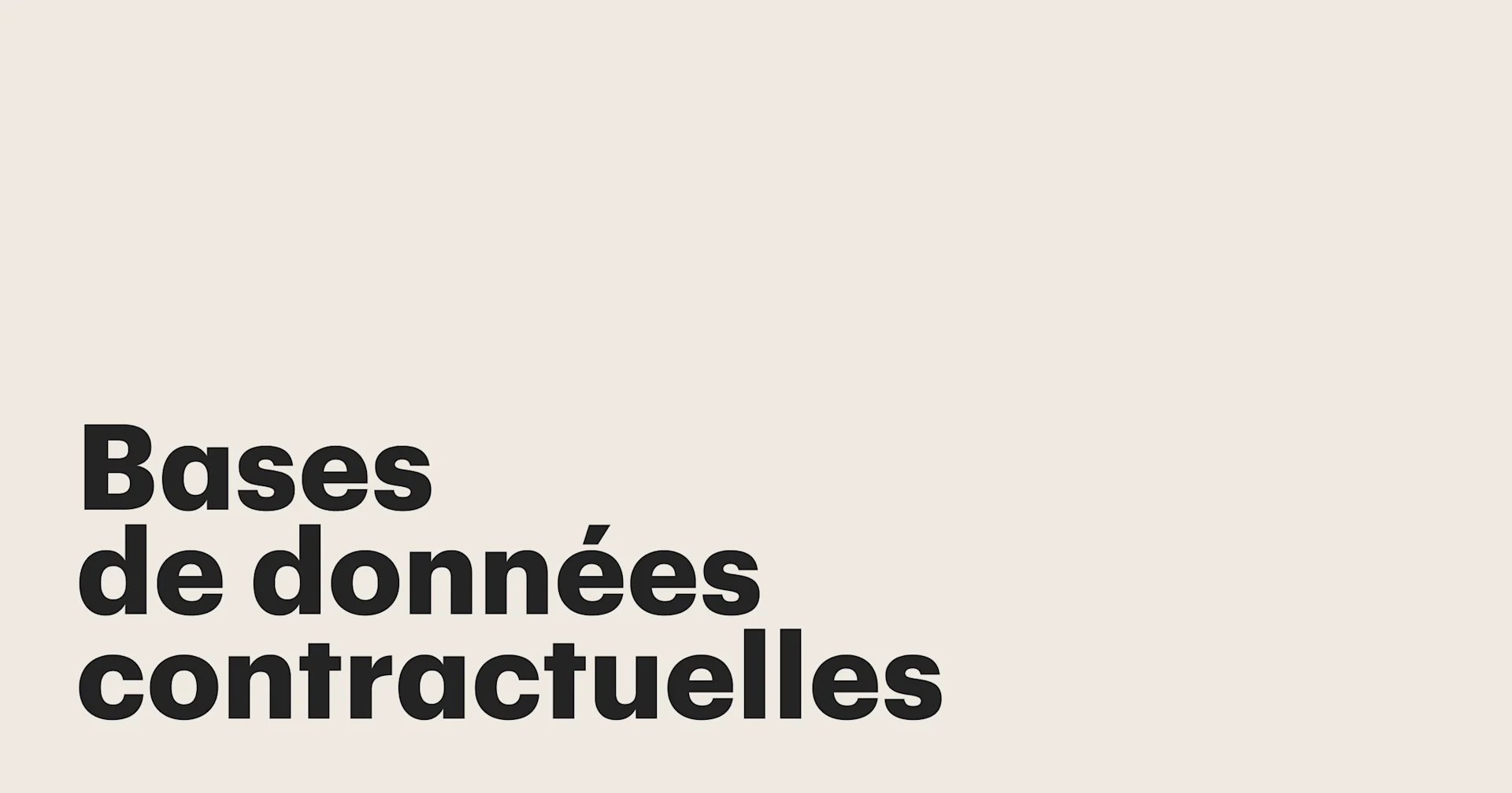 Ce qu’une base de données de contrat doit réellement permettre (au-delà du simple stockage de fichiers)