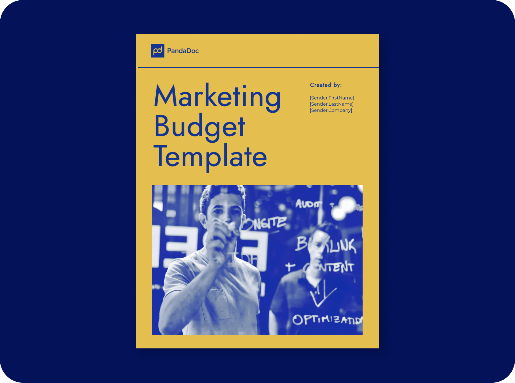 Marketing Budget Template PandaDoc