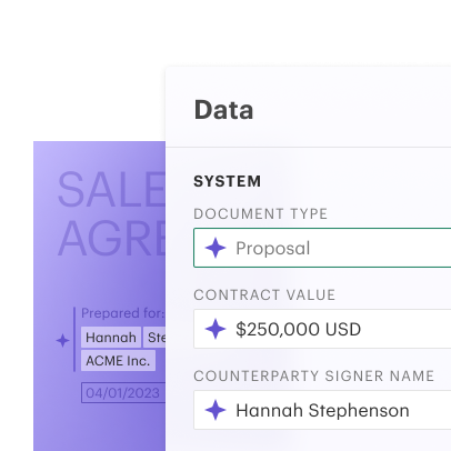AI Proposal data extraction
