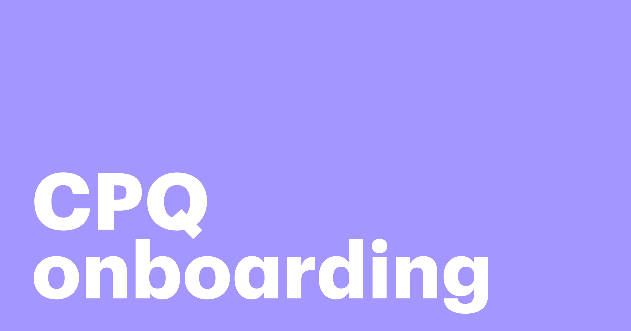 Featured: Simple CPQ onboarding with PandaDoc