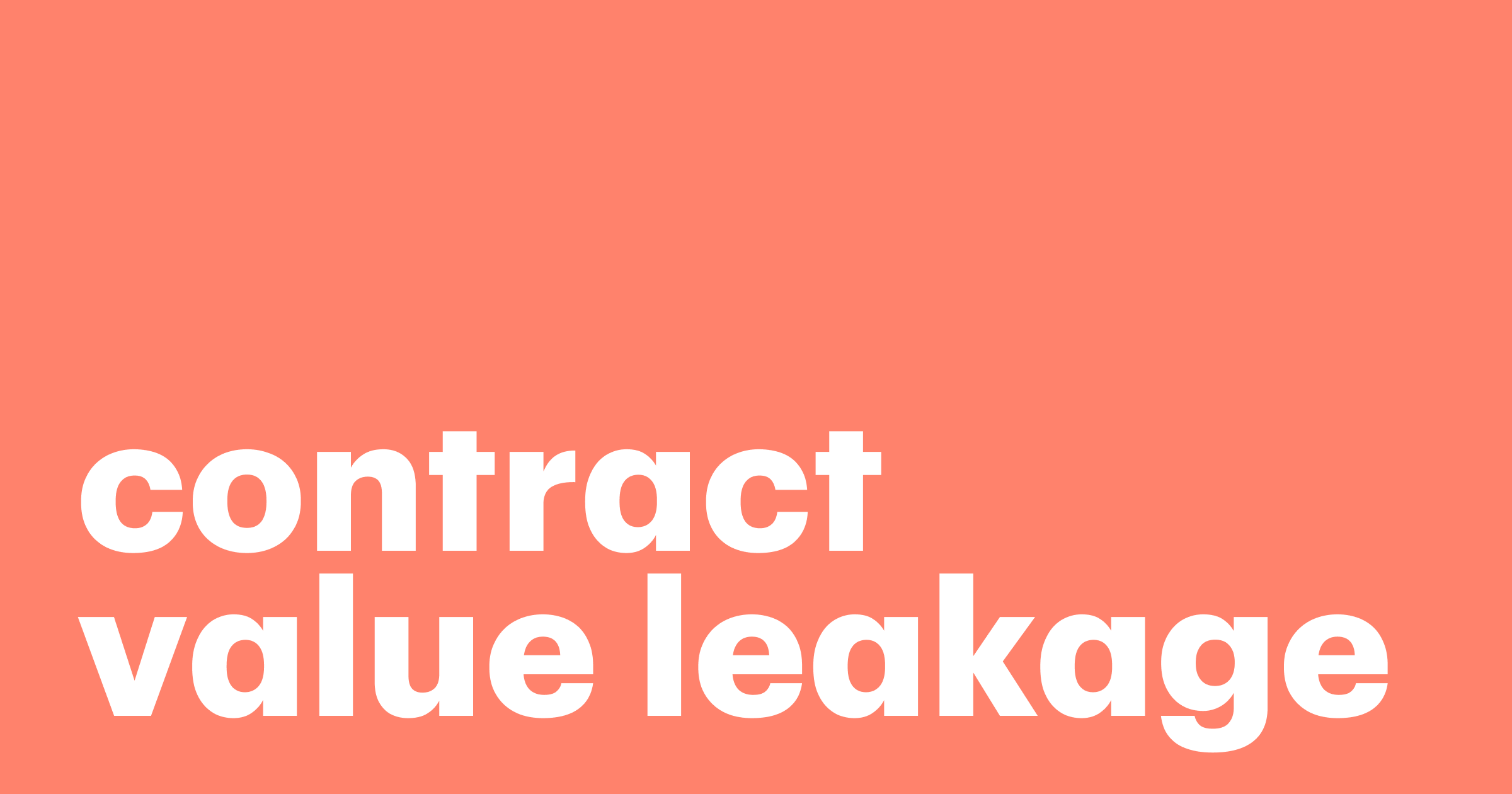 Featured: Contract value leakage prevention with proper contract management