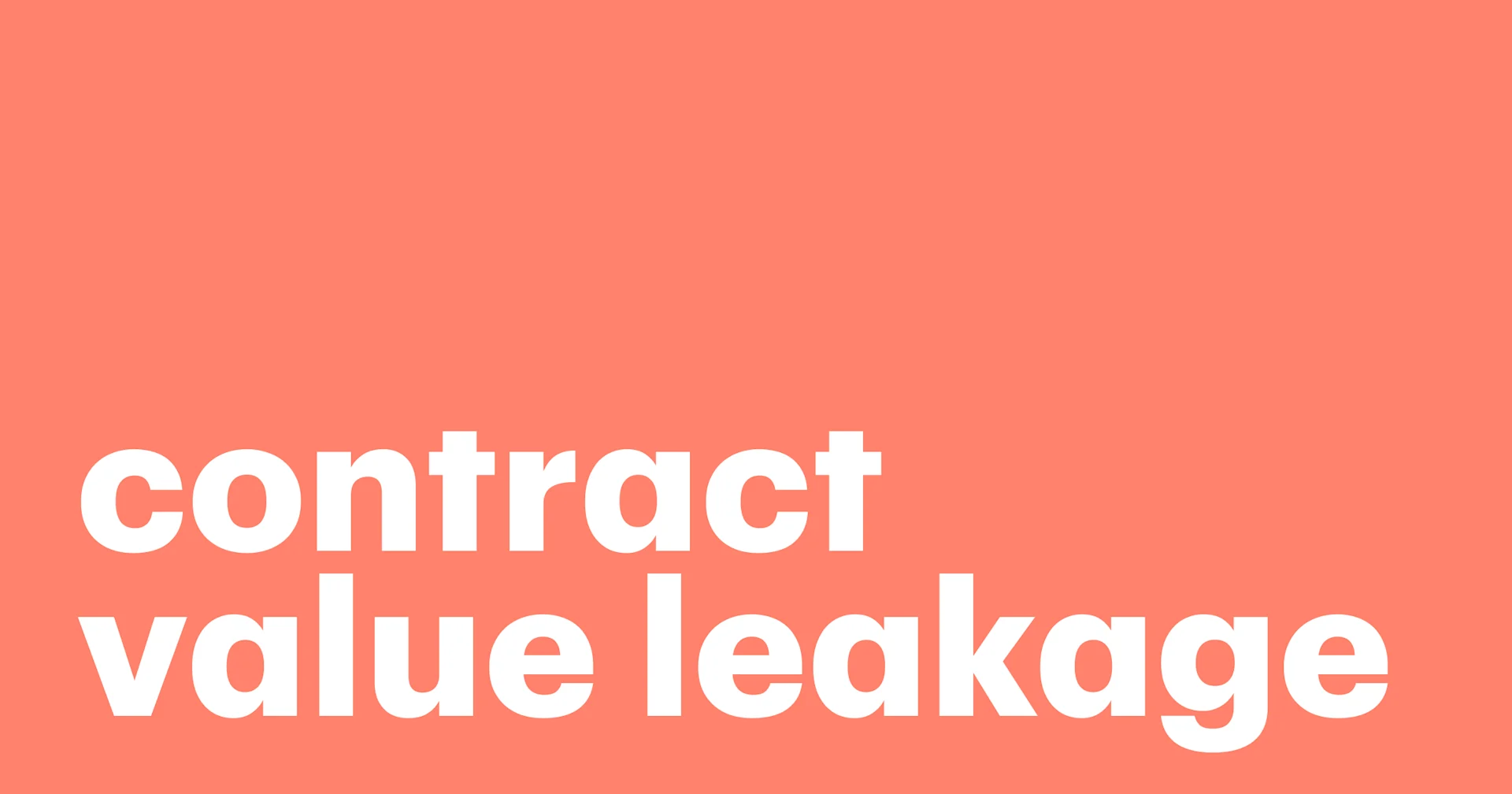 Featured: Contract value leakage prevention with proper contract management
