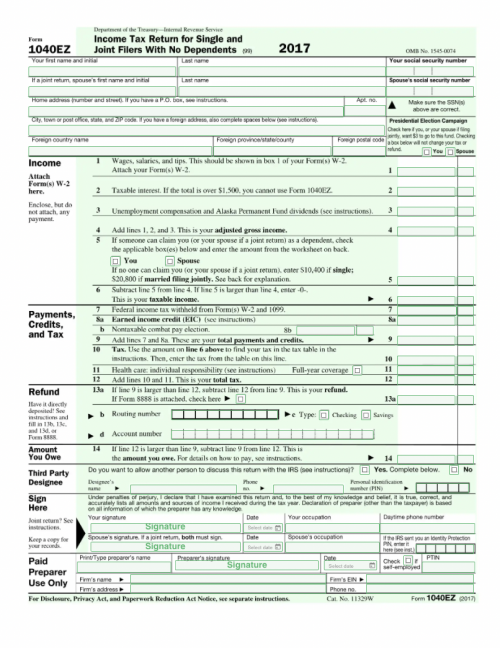 1040ez-form-template 2017