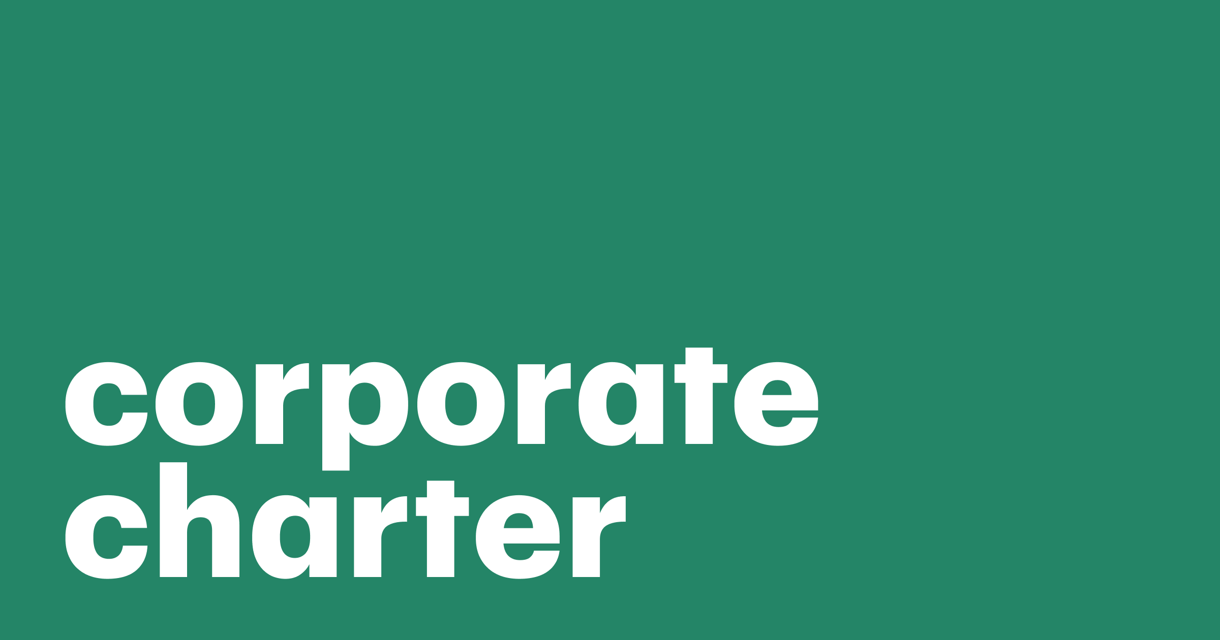 Featured: What is a corporate charter and when do you need one?