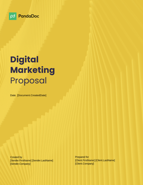 Digital Marketing Proposal Template