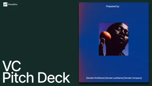 VC Pitch Deck