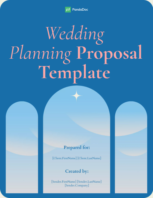 Wedding Planning Proposal Template