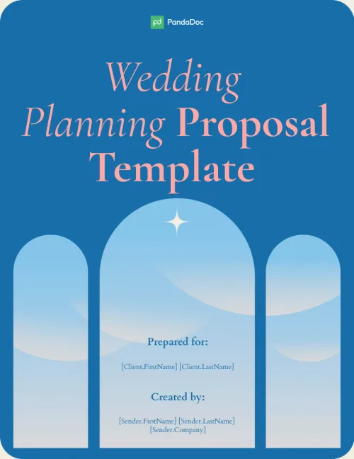 Wedding Planning Proposal Template