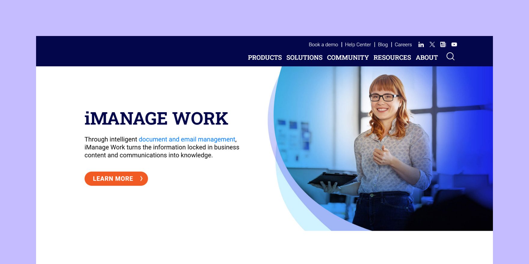 iManage Work