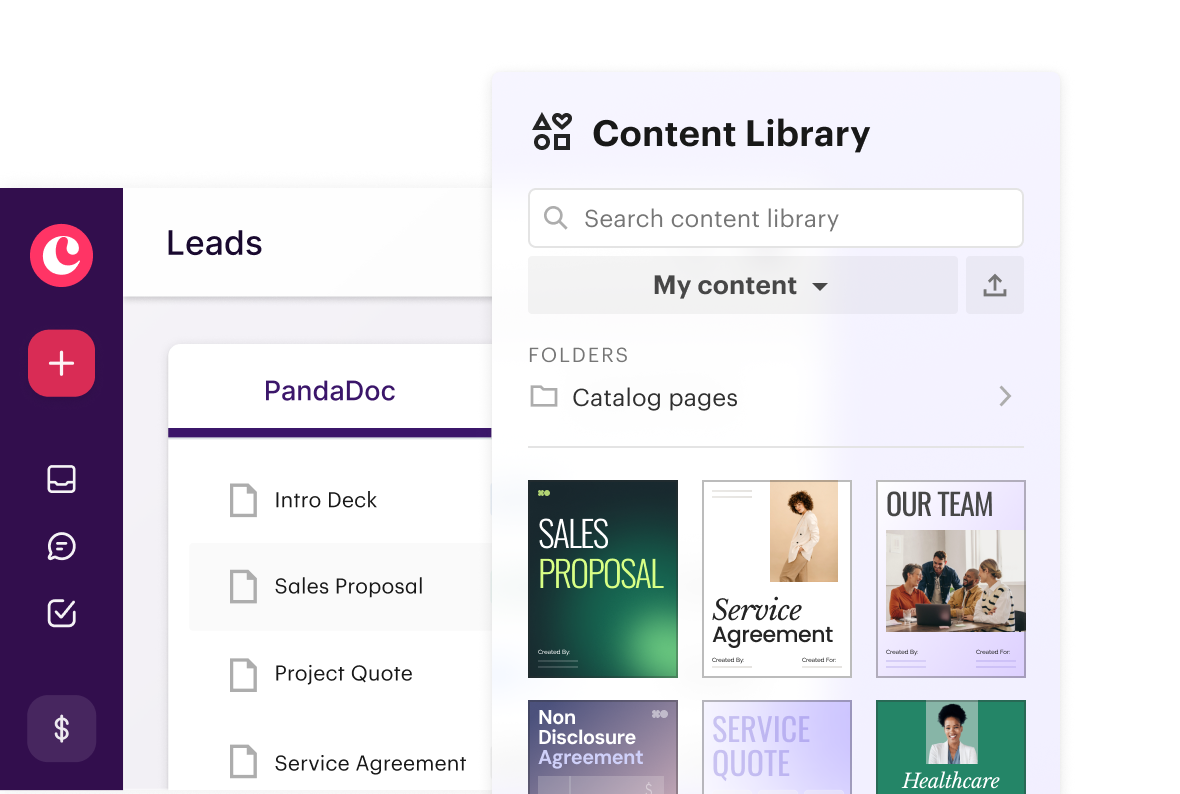 content-library-copper-crm