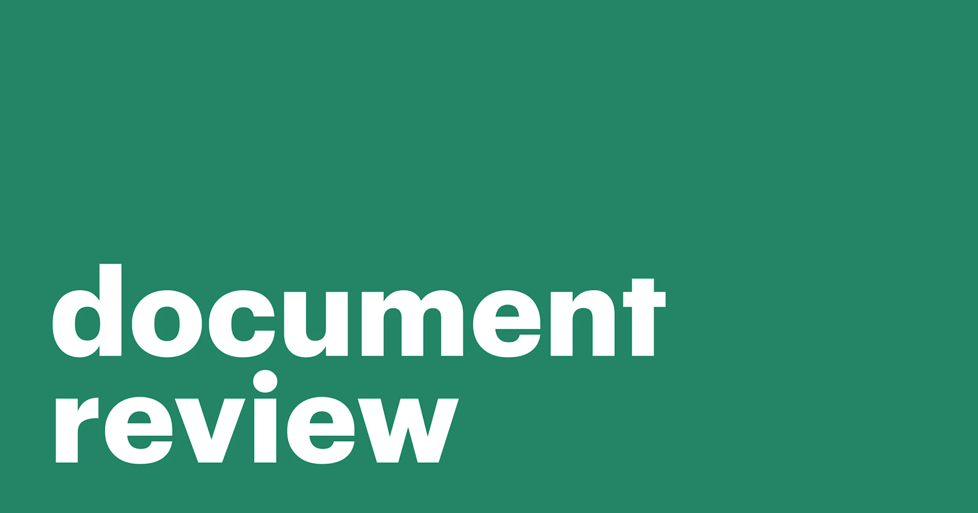Featured: All you need to know about legal document review and eDiscovery