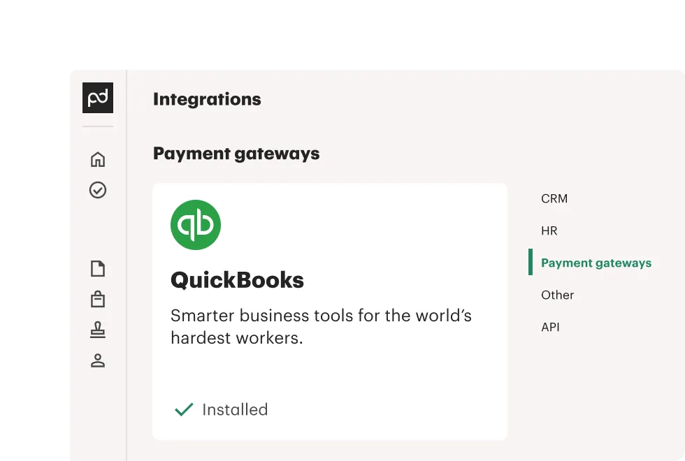 Integration Integration Quickbooks