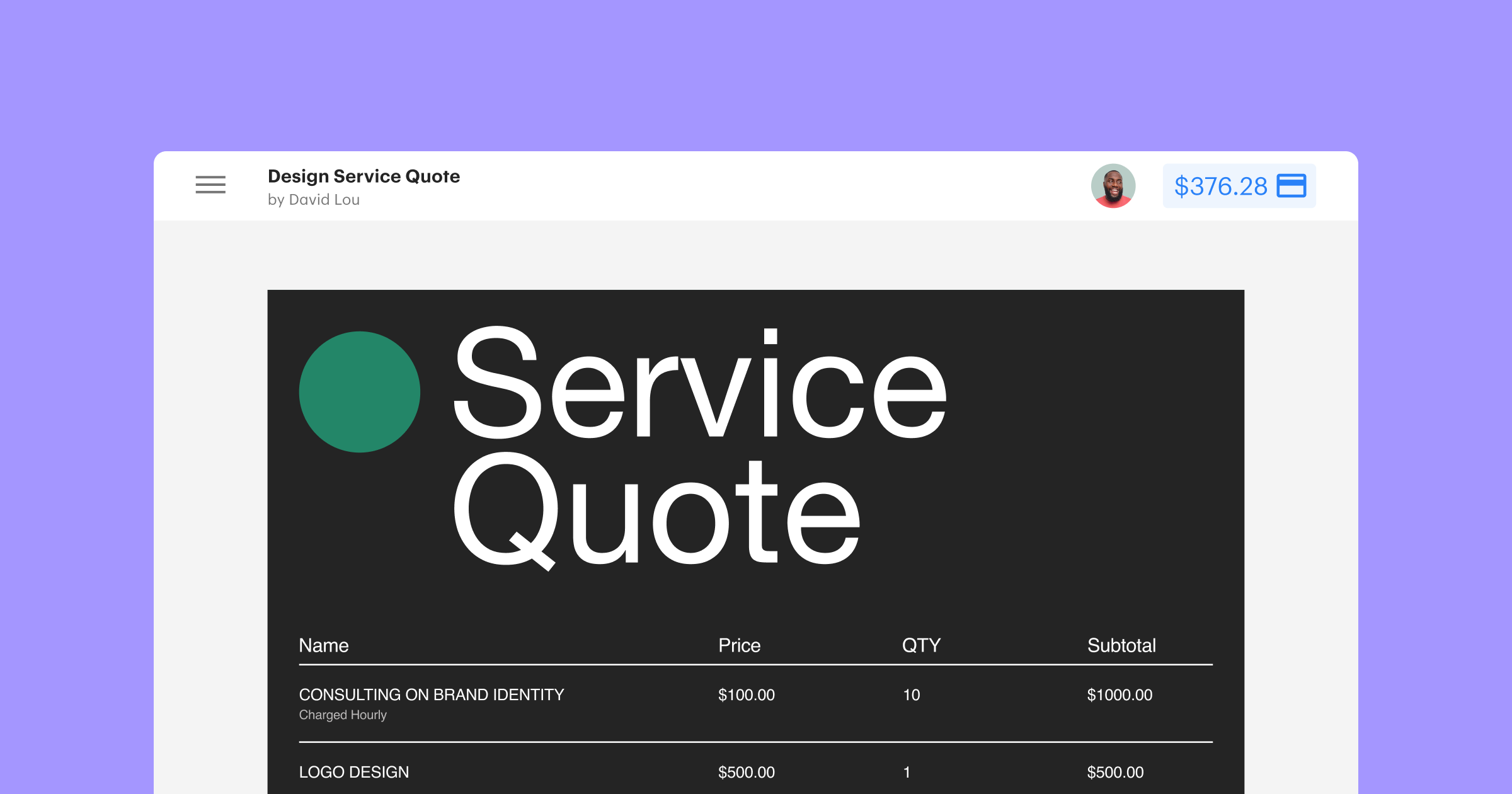 Featured: Create professional business quotes with ready-made templates