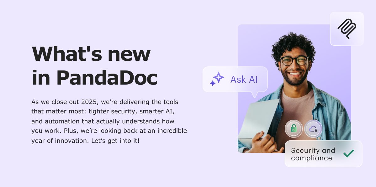 Featured: What’s new in PandaDoc – December 2025