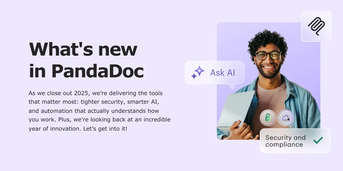Featured: What’s new in PandaDoc – December 2025