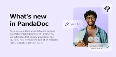 Featured: What’s new in PandaDoc – December 2025