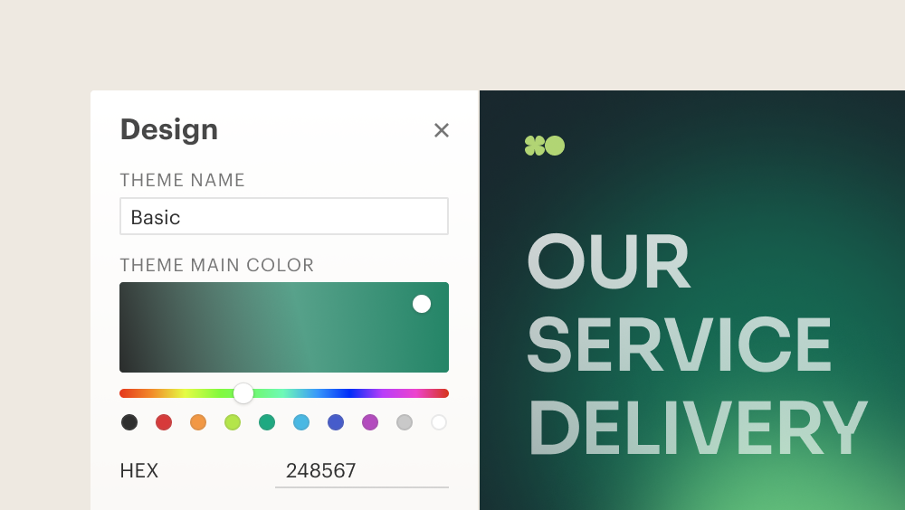 Custom Branding Themes