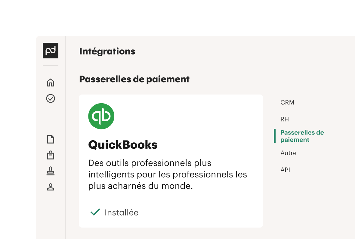 Integration - Quickbooks