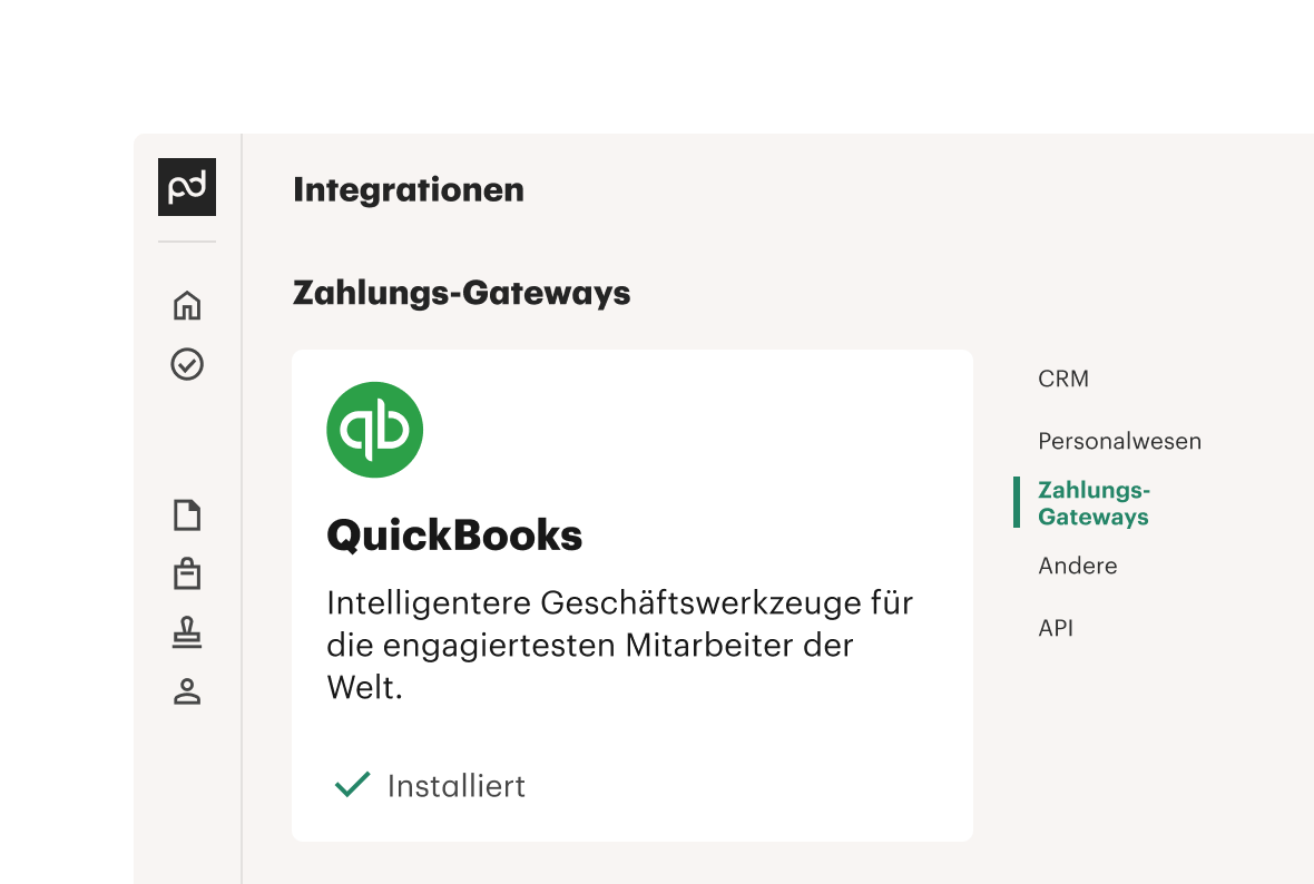 Integration - Quickbooks