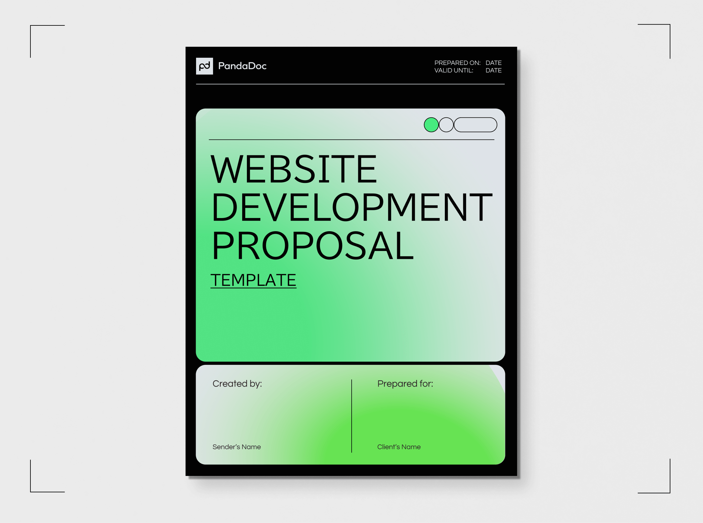 Website Development Proposal PandaDoc